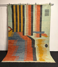 Handvävd Ull kelimmatta - 294 x 208 cm