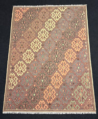 Handvävd Ull Sumak kelimmatta - 295 x 200 cm