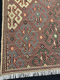 Handvävd Ull Sumak kelimmatta - 295 x 200 cm