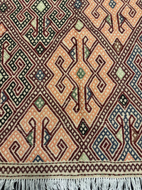 Handvävd Ull Sumak kelimmatta - 295 x 200 cm