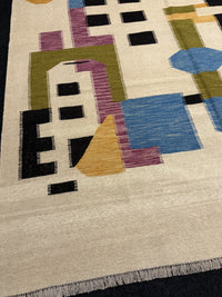 Handvävd Ull kelimmatta - 296 x 210 cm