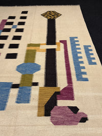 Handvävd Ull kelimmatta - 296 x 210 cm