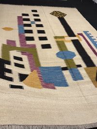 Handvävd Ull kelimmatta - 296 x 210 cm