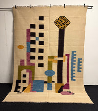 Handvävd Ull kelimmatta - 296 x 210 cm