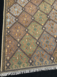 Handvävd Ull Sumak kelimmatta - 292 x 202 cm