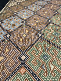 Handvävd Ull Sumak kelimmatta - 292 x 202 cm