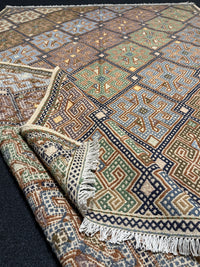 Handvävd Ull Sumak kelimmatta - 292 x 202 cm