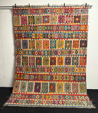 Handvävd Ull kelimmatta - 283 x 205 cm