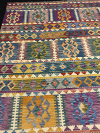 Handvävd Ull kelimmatta - 298 x 198 cm