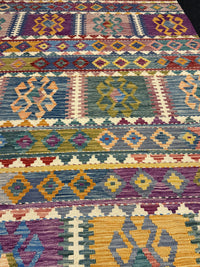 Handvävd Ull kelimmatta - 298 x 198 cm