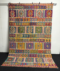 Handvävd Ull kelimmatta - 298 x 198 cm