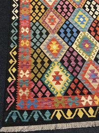 Handvävd Ull kelimmatta - 296 x 203 cm