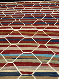 Handvävd Ull kelimmatta - 296 x 253 cm