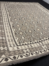 Handvävd Ull kelimmatta - 298 x 265 cm