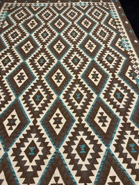 Handvävd Ull kelimmatta - 301 x 203 cm