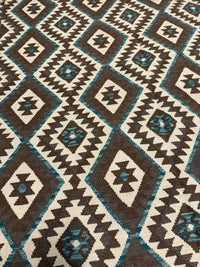 Handvävd Ull kelimmatta - 292 x 200 cm