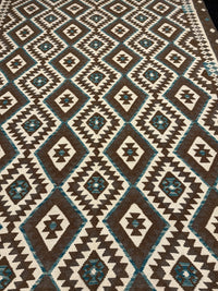 Handvävd Ull kelimmatta - 292 x 200 cm