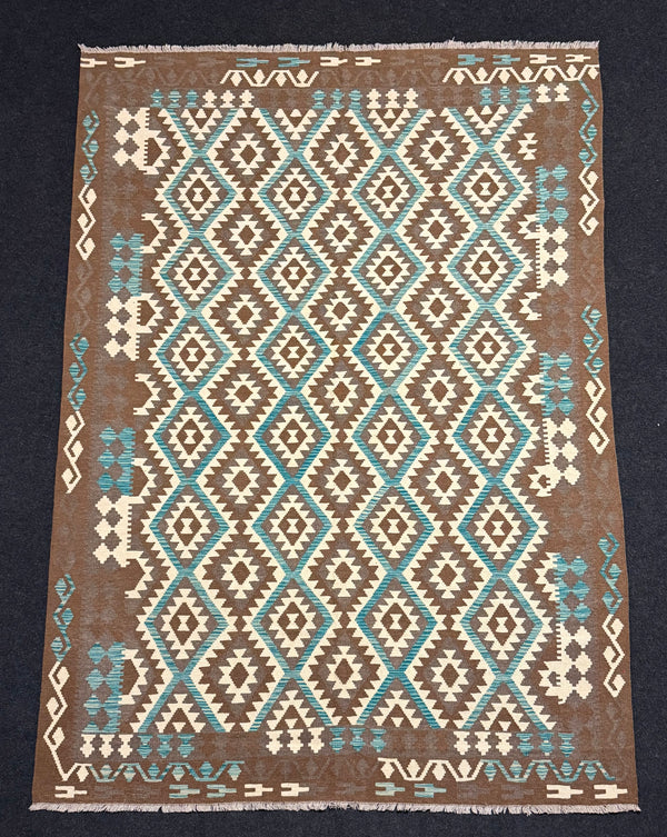 Handvävd Ull kelimmatta - 300 x 205 cm