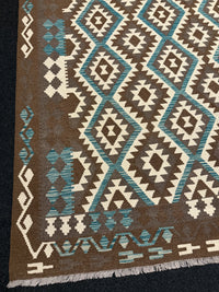 Handvävd Ull kelimmatta - 300 x 205 cm