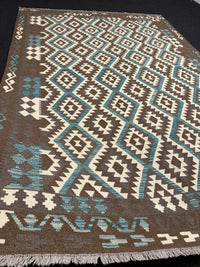 Handvävd Ull kelimmatta - 300 x 205 cm