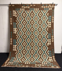 Handvävd Ull kelimmatta - 300 x 205 cm