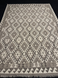 Handvävd Ull kelimmatta - 249 x 180 cm