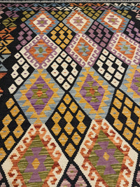 Handvävd Ull kelimmatta - 241 x 172 cm