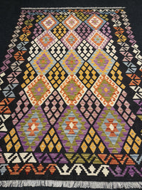 Handvävd Ull kelimmatta - 241 x 172 cm