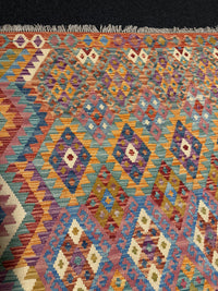 Handvävd Ull kelimmatta - 264 x 182 cm