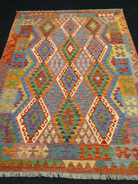 Handvävd Ull kelimmatta - 235 x 177 cm