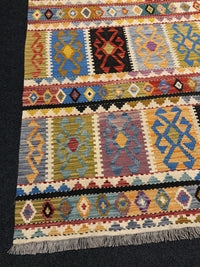 Handvävd Ull kelimmatta - 234 x 175 cm