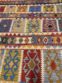 Handvävd Ull kelimmatta - 234 x 175 cm