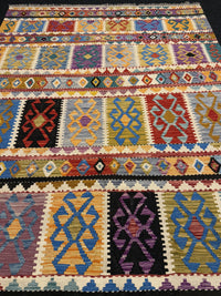 Handvävd Ull kelimmatta - 234 x 175 cm