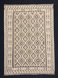 Handvävd Ull kelimmatta - 283 x 175 cm