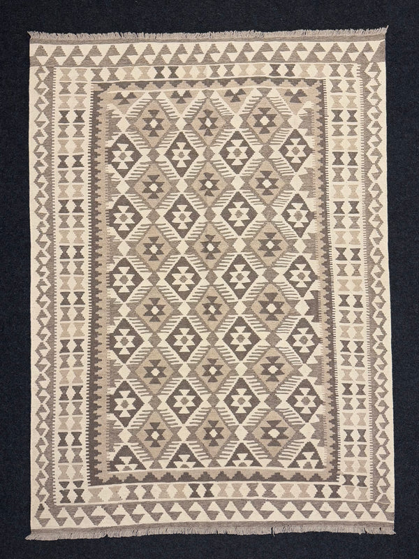 Handvävd Ull kelimmatta - 283 x 175 cm