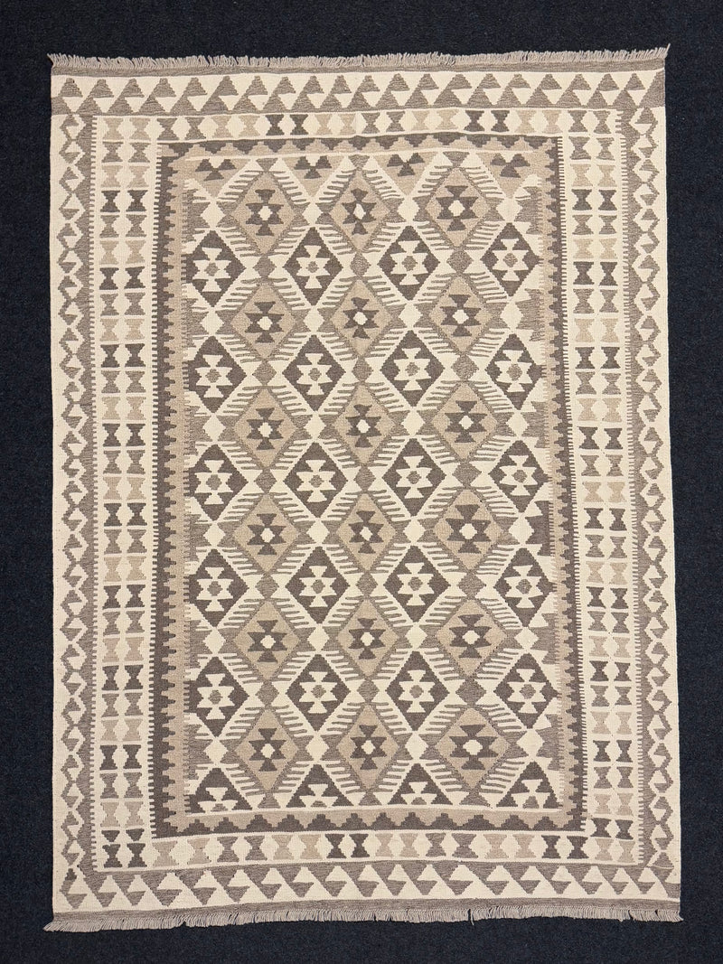 Handvävd Ull kelimmatta - 283 x 175 cm