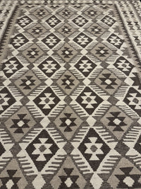 Handvävd Ull kelimmatta - 283 x 175 cm