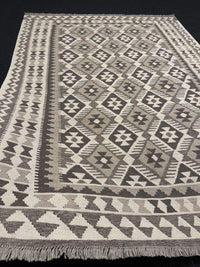 Handvävd Ull kelimmatta - 283 x 175 cm