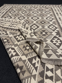 Handvävd Ull kelimmatta - 283 x 175 cm