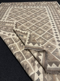 Handvävd Ull kelimmatta - 244 x 170 cm