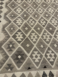 Handvävd Ull kelimmatta - 295 x 194 cm