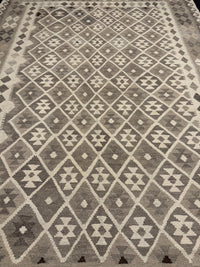 Handvävd Ull kelimmatta - 295 x 194 cm