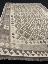 Handvävd Ull kelimmatta - 295 x 194 cm