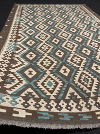 Handvävd Ull kelimmatta - 290 x 198 cm