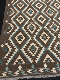 Handvävd Ull kelimmatta - 302 x 204 cm