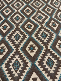 Handvävd Ull kelimmatta - 302 x 204 cm