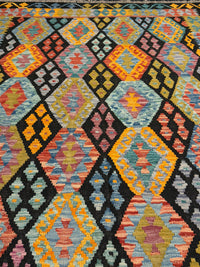 Handvävd Ull kelimmatta - 238 x 174 cm