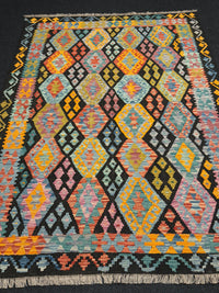 Handvävd Ull kelimmatta - 238 x 174 cm