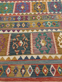 Handvävd Ull kelimmatta - 253 x 178 cm