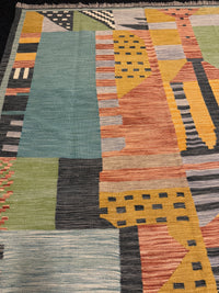 Handvävd Ull kelimmatta - 248 x 173 cm